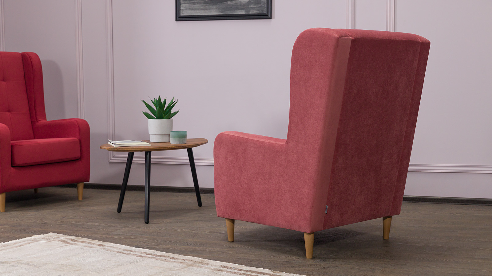 Кресло Beyker Casanova Marsala, светлые ножки 75x86 — купить в Озерце