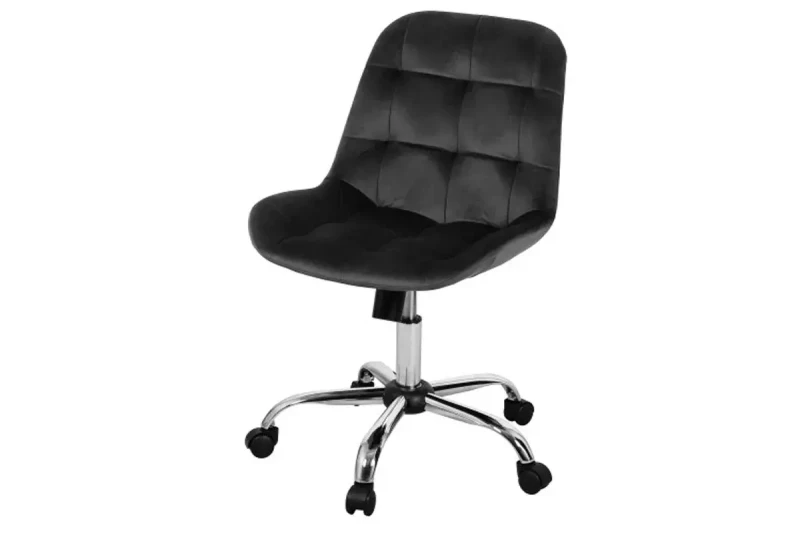 Стул Тоскана-лифт (каркас эмаль/Велюр Velluto 20 черный) СРП-333 — Мебель-центр Озерцо