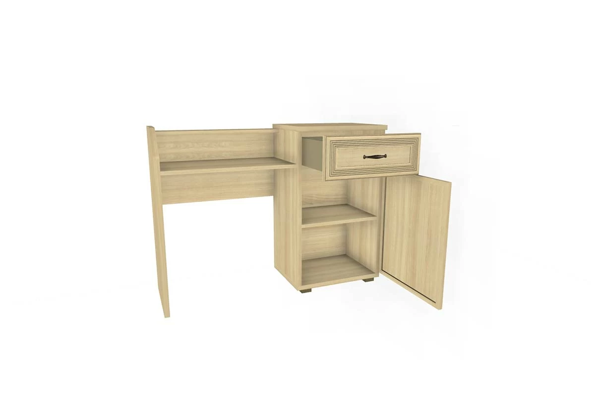 Стол СТ-1001 (Ясень Асахи) — Мебель-центр Озерцо