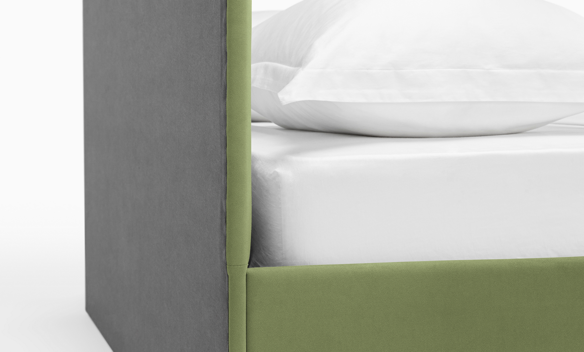 Кровать Alfa, ткань Velutto 69, 90x200 - купить в Озерце