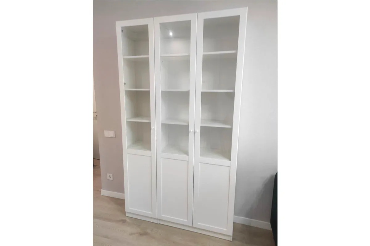 Шкаф для книг Харрис 31 (Белый) в мебель-центре Озерцо