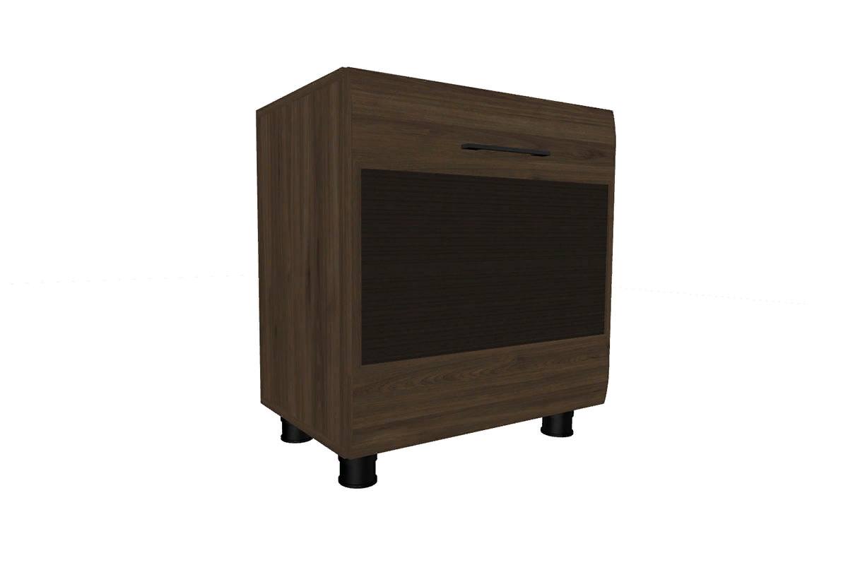 Гостиная Камелия-9 (Гикори Джексон Темный комбинированный) — Мебель-центр Озерцо