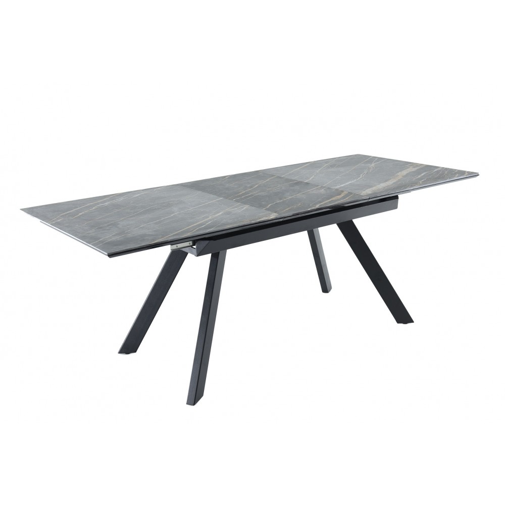 Стол COMO керамика 90*160 Noir desir bocciardato - купить в Озерце