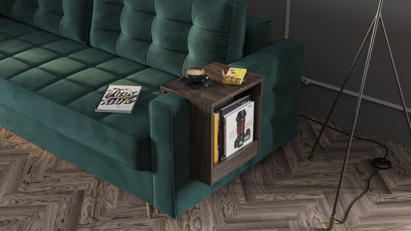 Журнальный столик Bardi, цвет Венге Мали 29x38 — купить в Озерце