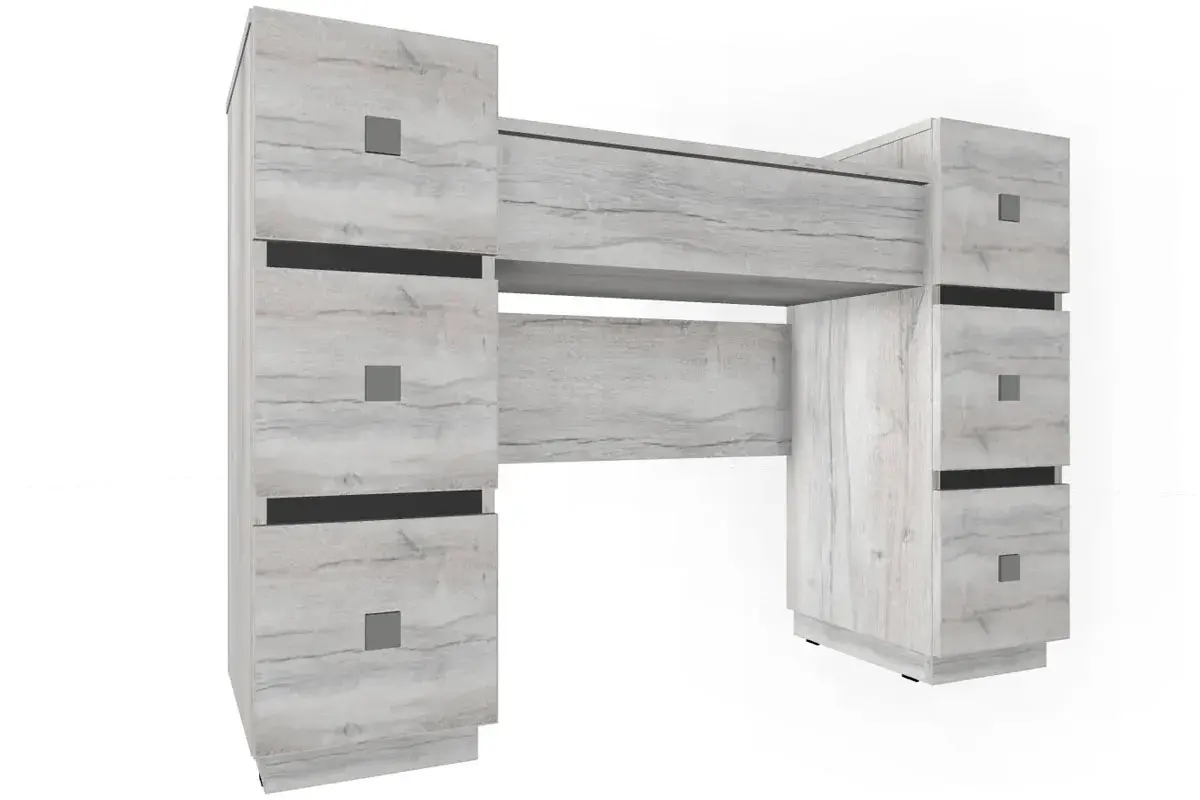 Спальня Neo комплект 4 (Дуб Шавиниган/Антрацит) - купить в Озерце