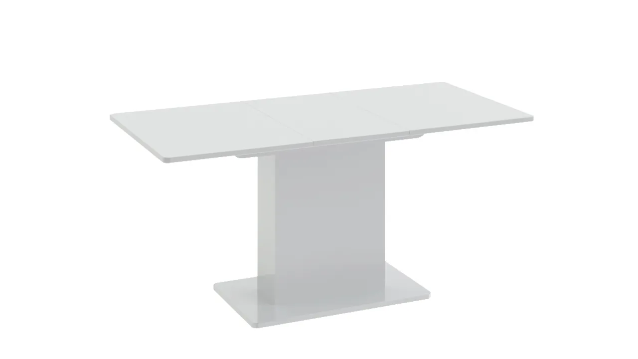 Стол обеденный Diamond Тип 1 (Белый глянец) - купить в Озерце
