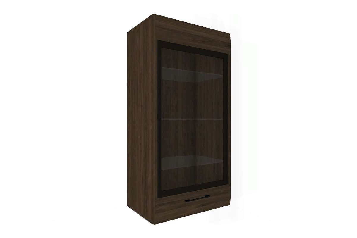 Гостиная Камелия-8 (Гикори Джексон Темный комбинированный) — Мебель-центр Озерцо