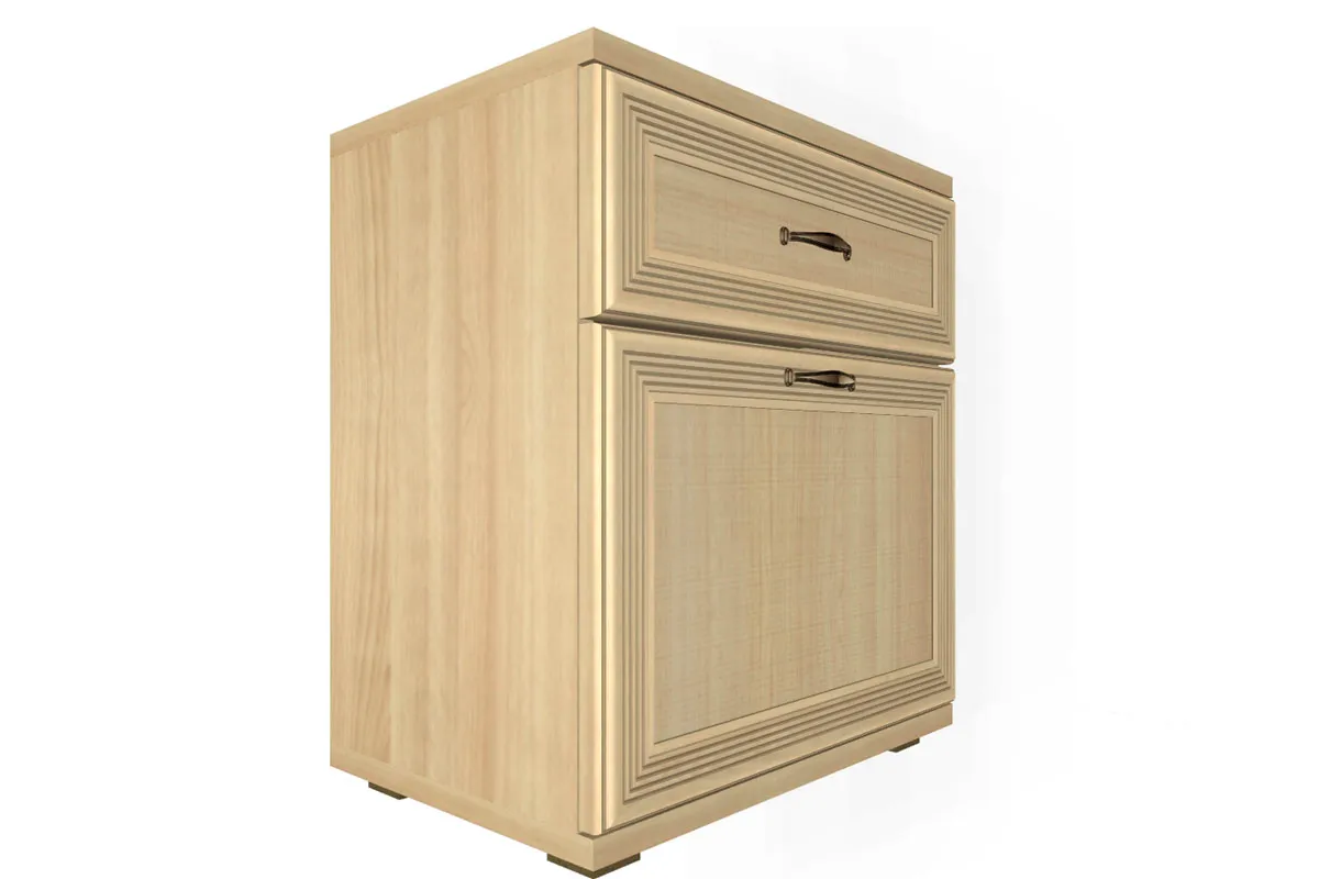 Готовый комплект для спальни СК-1023-АС (Ясень Асахи) - купить в Озерце