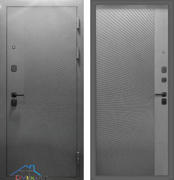 Концепт Линии 9 см муар 7024 - Сатин графит