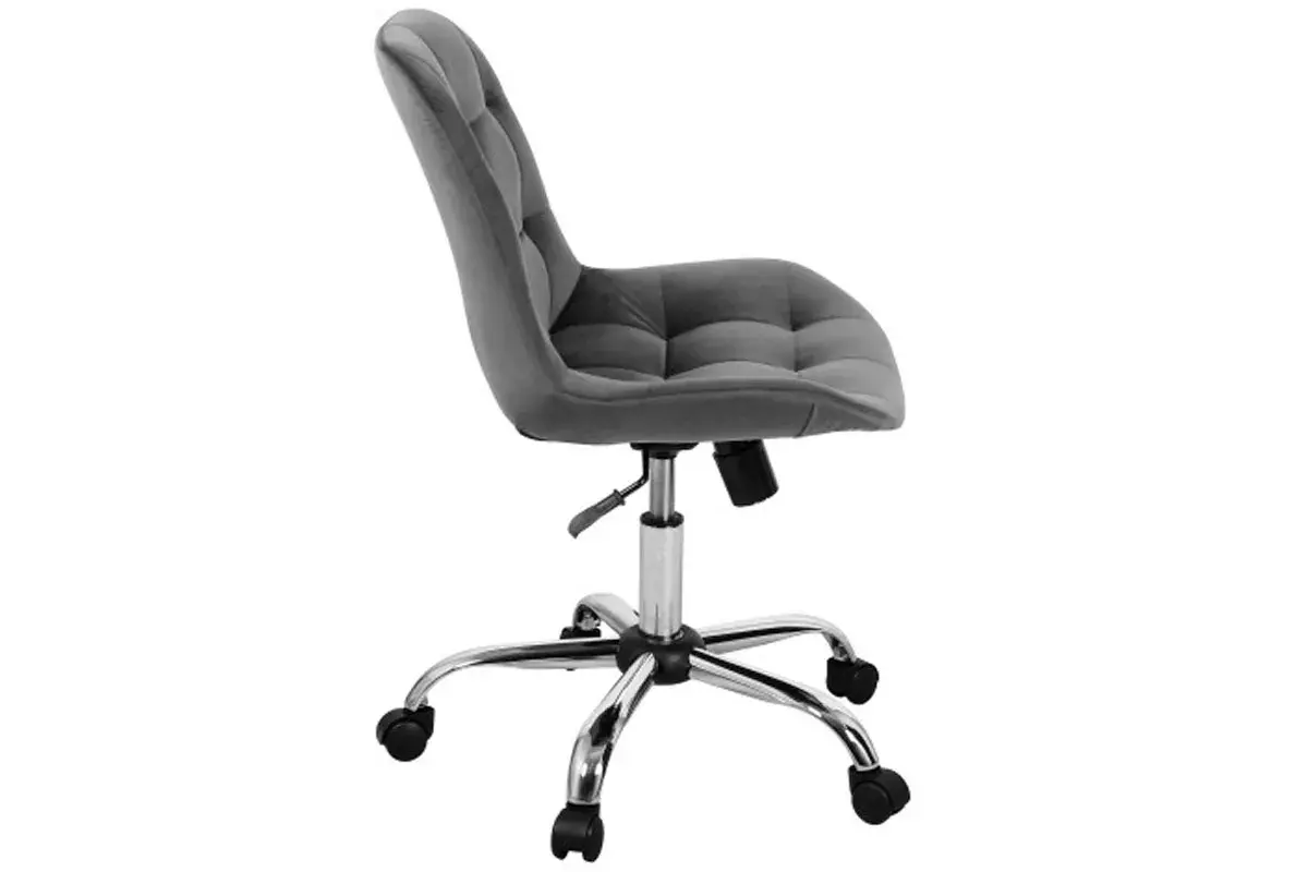 Стул Тоскана-лифт (каркас эмаль/Велюр Velluto 18 серый) СРП-333 — Мебель-центр Озерцо