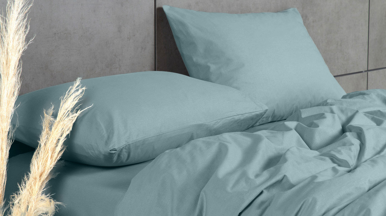 Простынь Comfort Cotton, цвет: Серо-голубой 120x200 в мебель-центре Озерцо