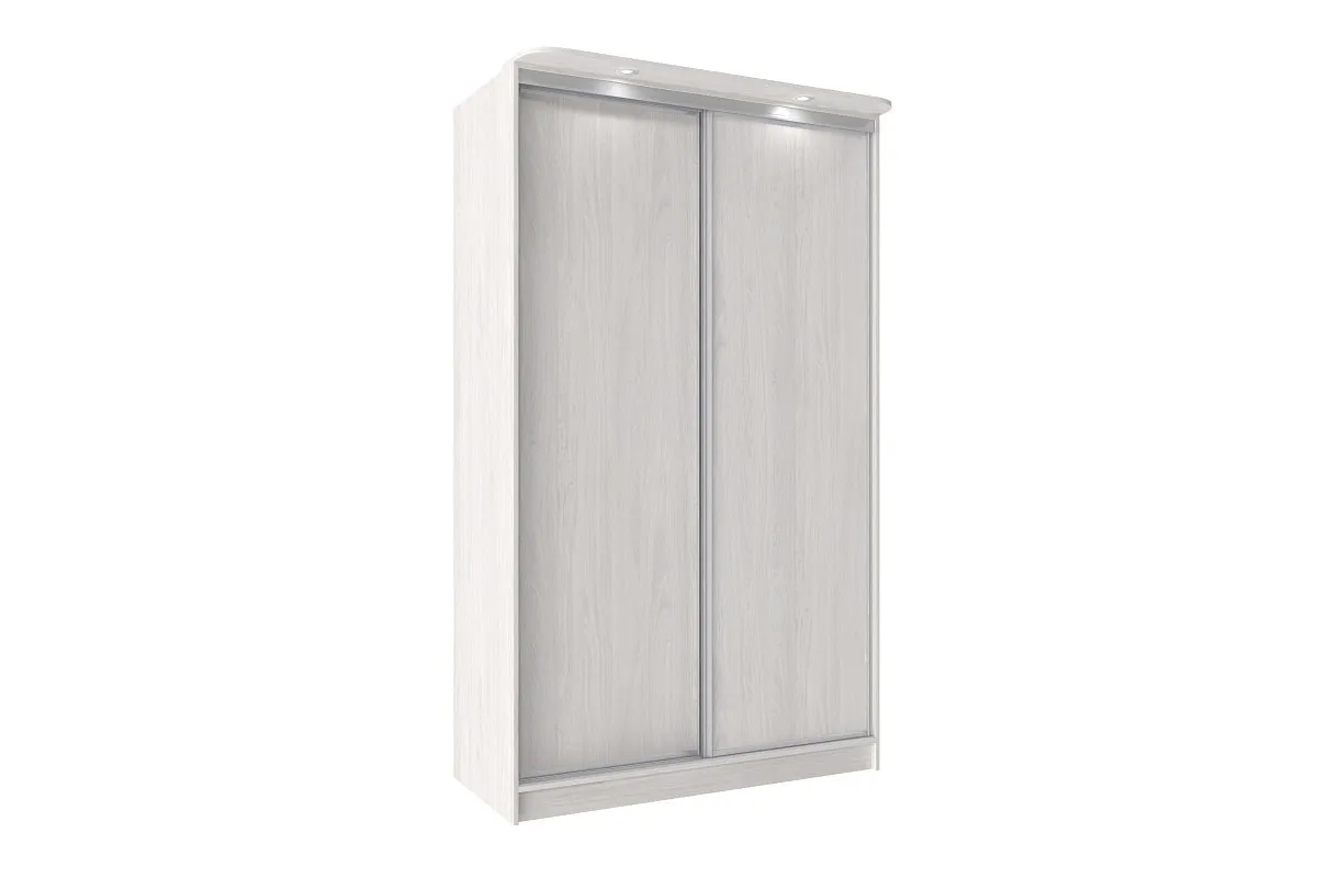 Шкаф-купе 1350 Домашний ЛДСП/ЛДСП (Ясень Анкор Светлый) в мебель-центре Озерцо