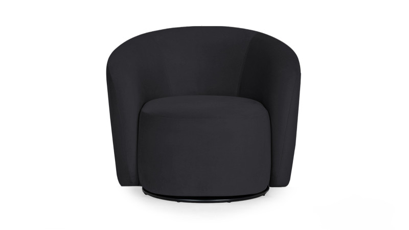 Кресло поворотное Nuage, ткань Sky Velvet 38 86x90 — купить в Озерце