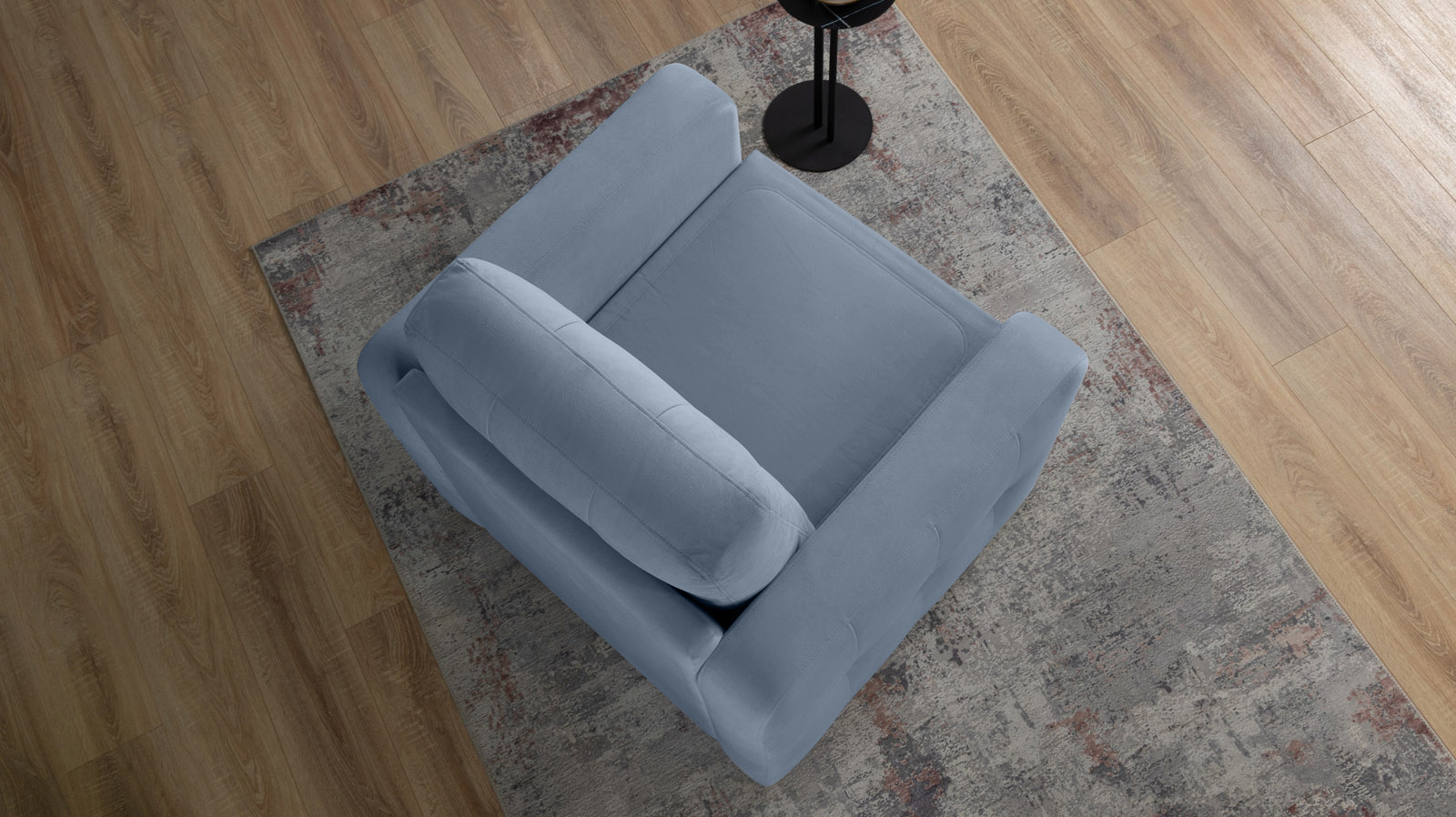 Кресло Loko Pro с широкими подлокотниками, Тк. Casanova Ice 85x95 — купить в Озерце