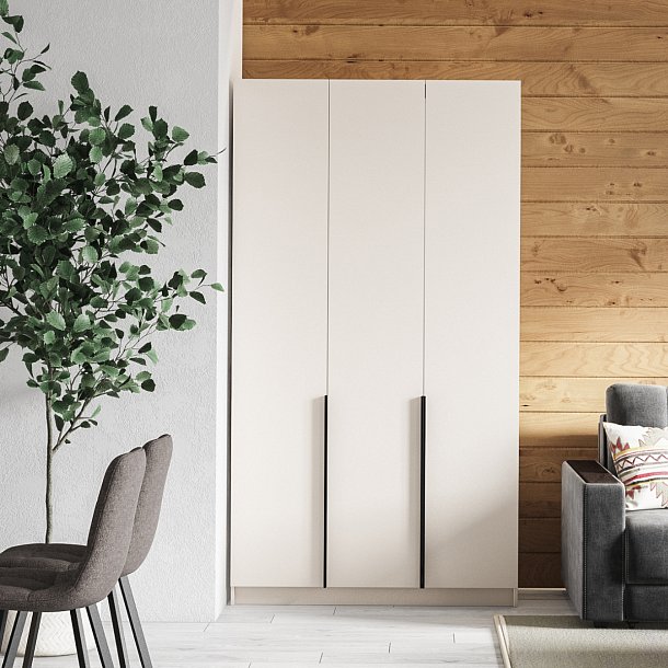 Рим 120 шкаф распашной 3Д Кашемир в мебель-центре Озерцо