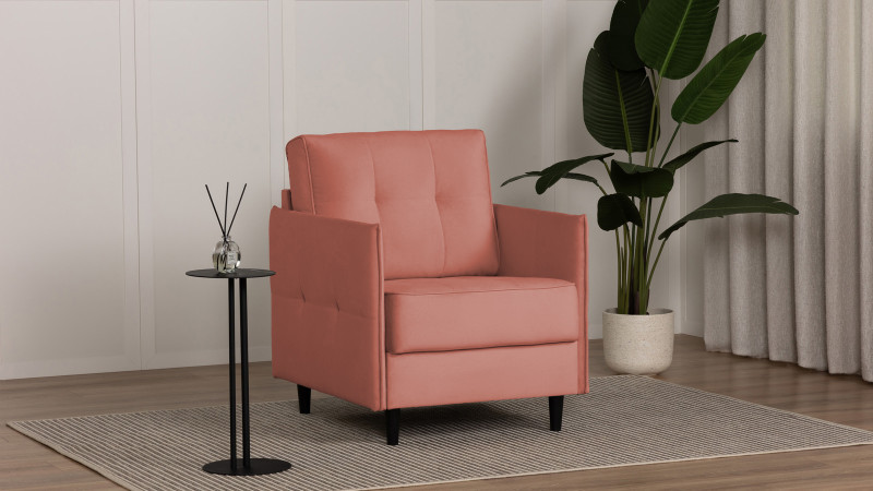 Кресло Amani Pro, Тк. Casanova Marsala (подлокотник: 5 см) 73.5x89 — купить в Озерце