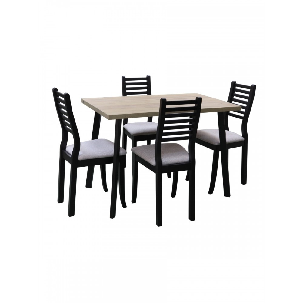 Стул МИРАБЕЛЛА венге/светло-серый 203 - купить в Озерце