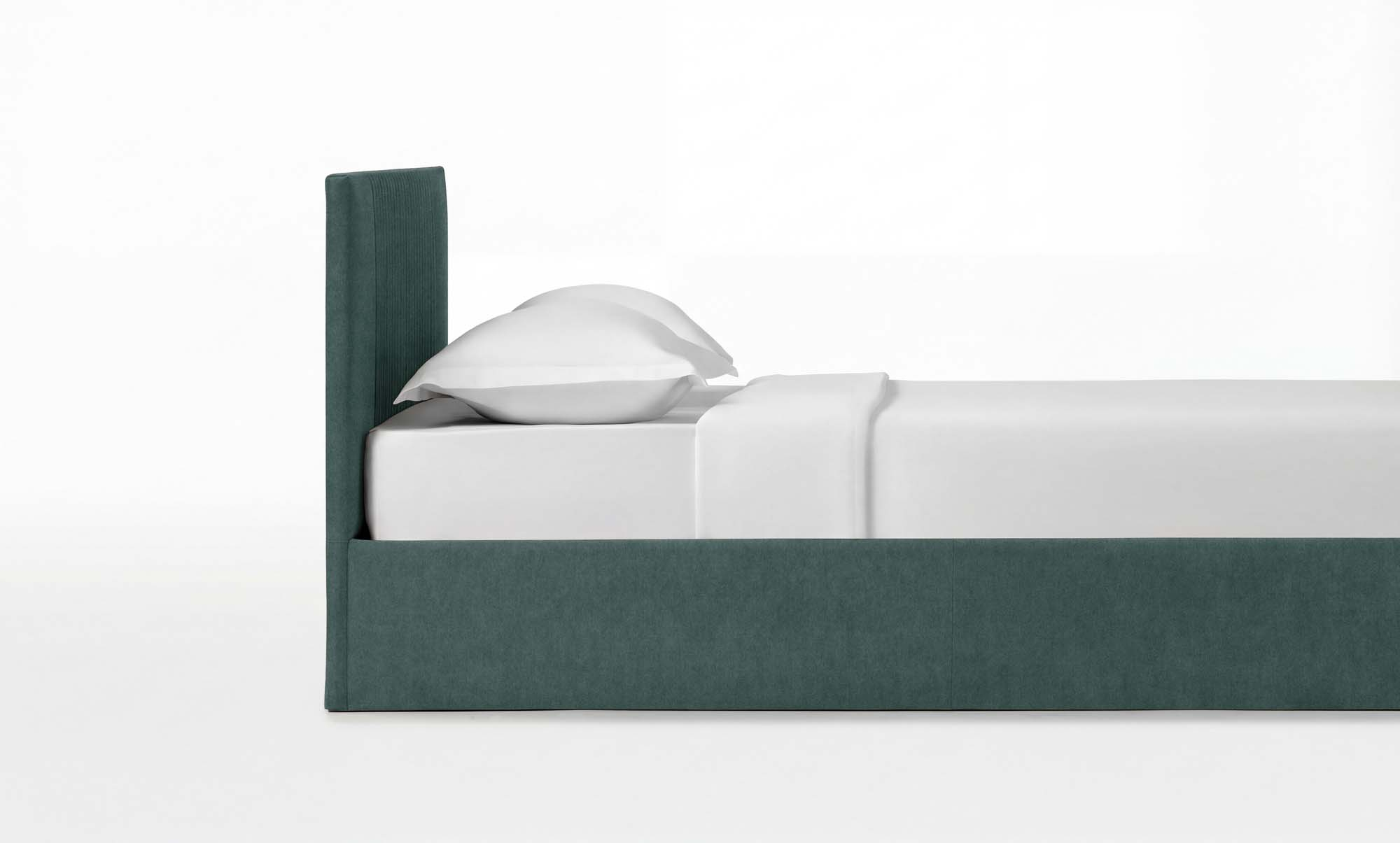 Кровать Simple, ткань Casanova Seawave, 120x200 - купить в Озерце