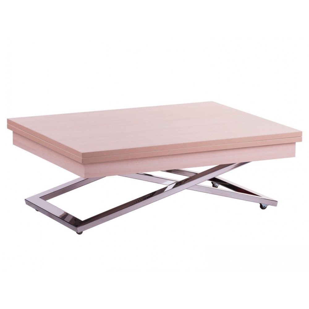 Стол-трансформер CROSS выбеленный дуб - купить в Озерце