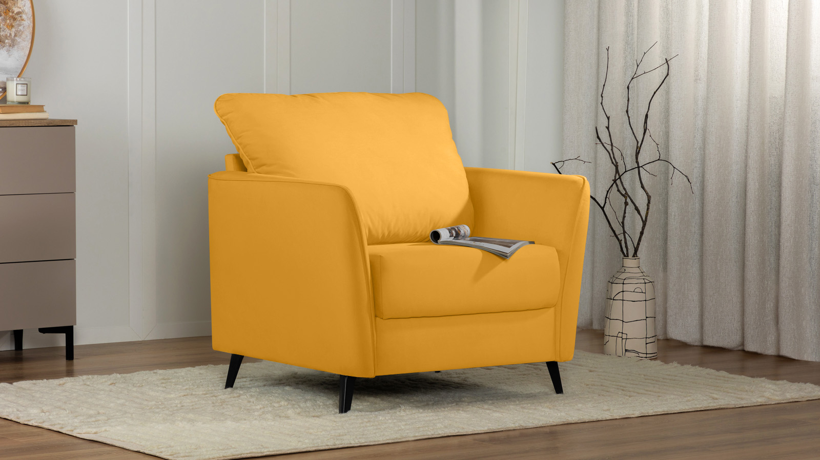 Кресло Laguna, Тк. Sky Velvet 30 87x92.5 — купить в Озерце