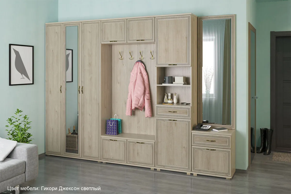 Тумба ТБ-1025 (Гикори Джексон Светлый) — Мебель-центр Озерцо