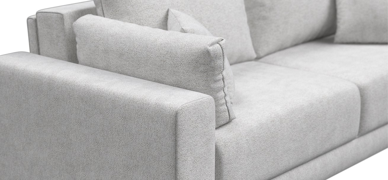 Диван Босс Прайм Шенилл CLOUD милк — купить в Озерце