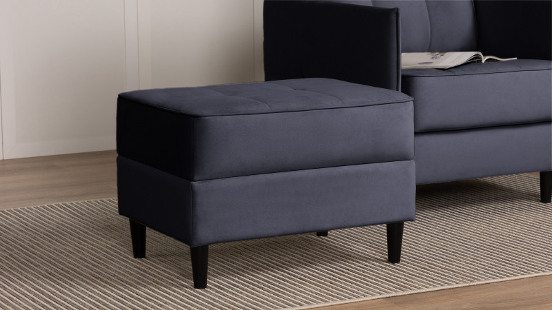 Пуф Amani Pro, Тк. Тк. Sky Velvet 40 53x68 — купить в Озерце