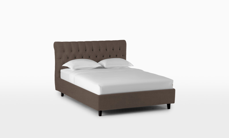 Кровать Allegro, ткань Sky Velvet 02, 160x200 - купить в Озерце