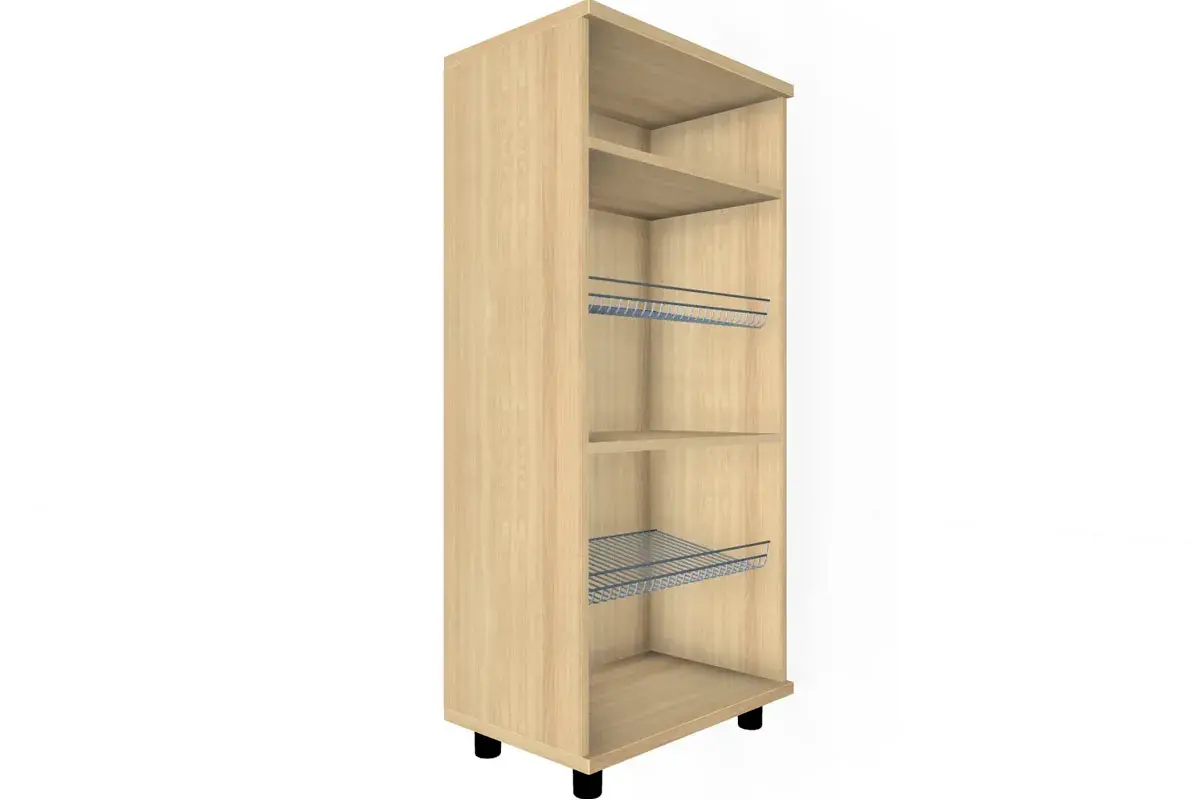 Тумба ТБ-5003-АС-АМ (Ясень Асахи/Антрацит Матовый) — Мебель-центр Озерцо