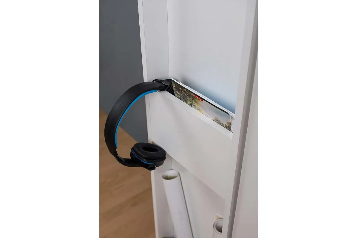 Детская Лойс (Дуб золотистый/Белый/Графит) — Мебель-центр Озерцо