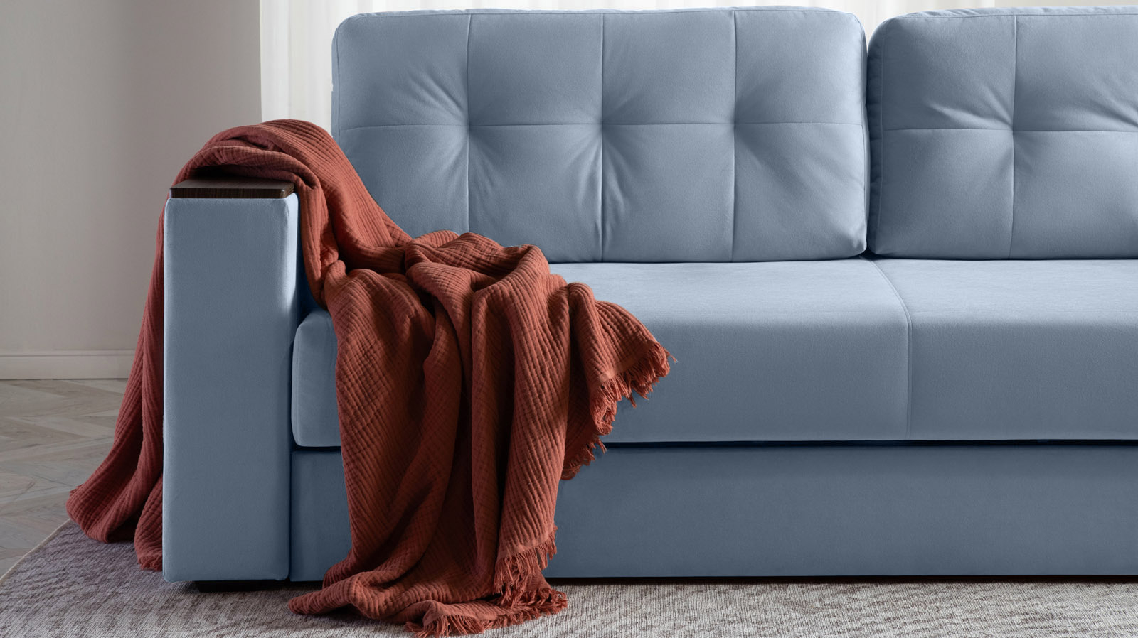 Диван Loko Pro Тк. Casanova Ice 113x243 — купить в Озерце