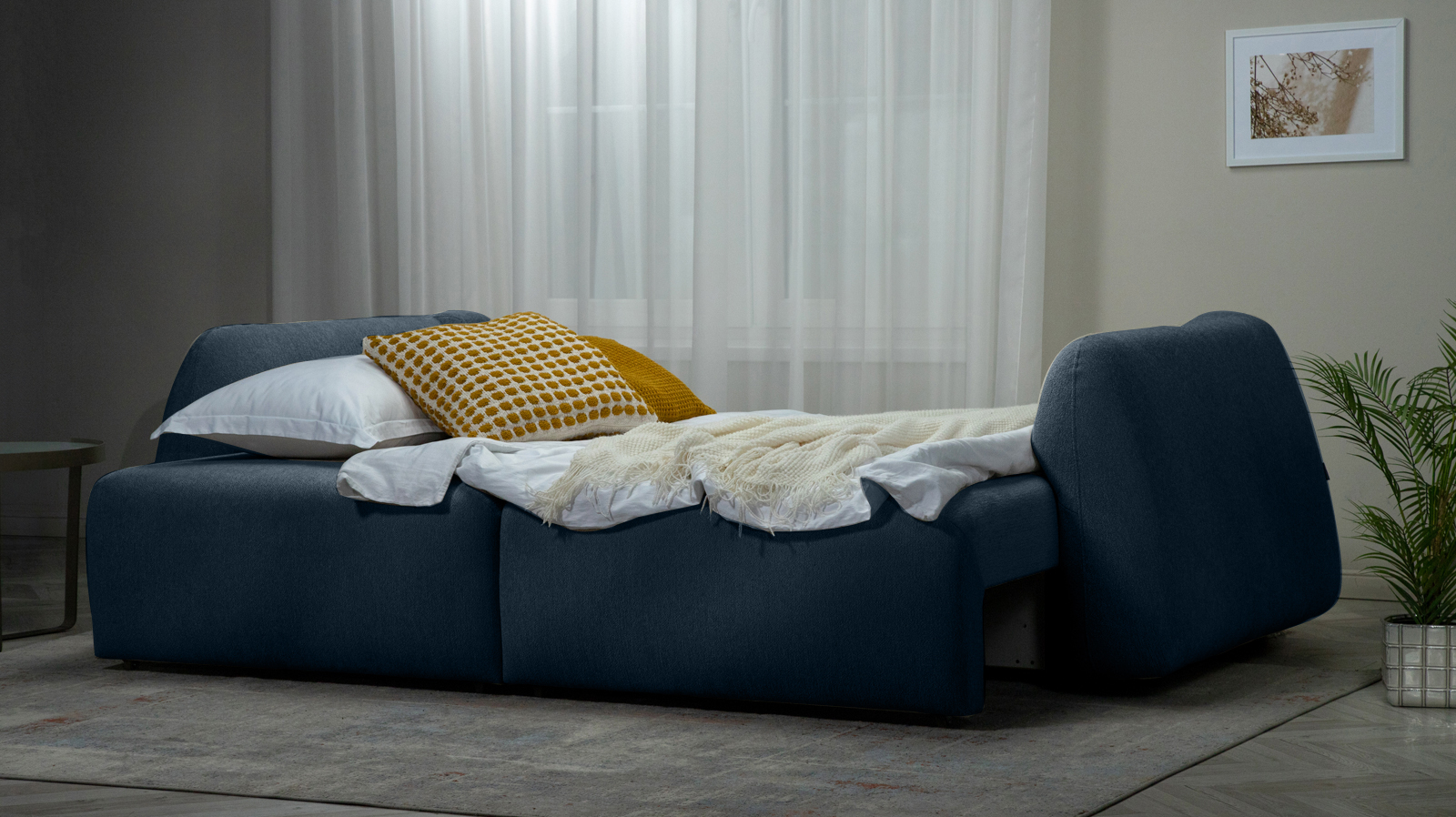 Диван -кровать Selvio ткань Raven 86 110x250 — купить в Озерце