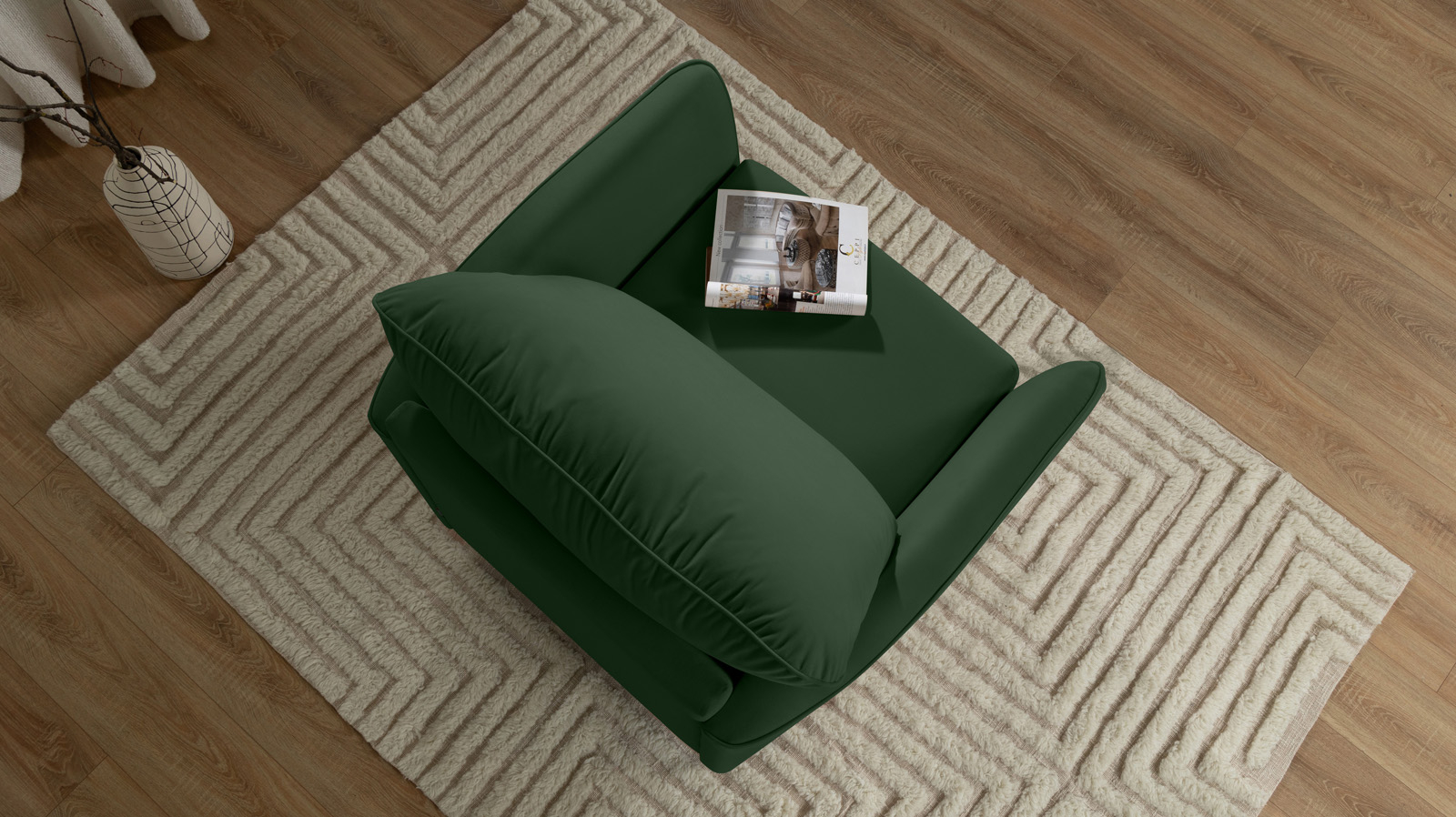 Кресло Laguna, Тк. Casanova Grass 87x92.5 — купить в Озерце