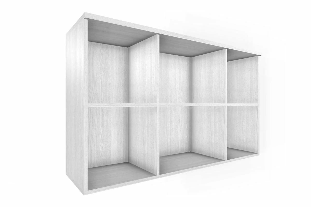 Антресоль АН-1024 (Снежный Ясень) в мебель-центре Озерцо