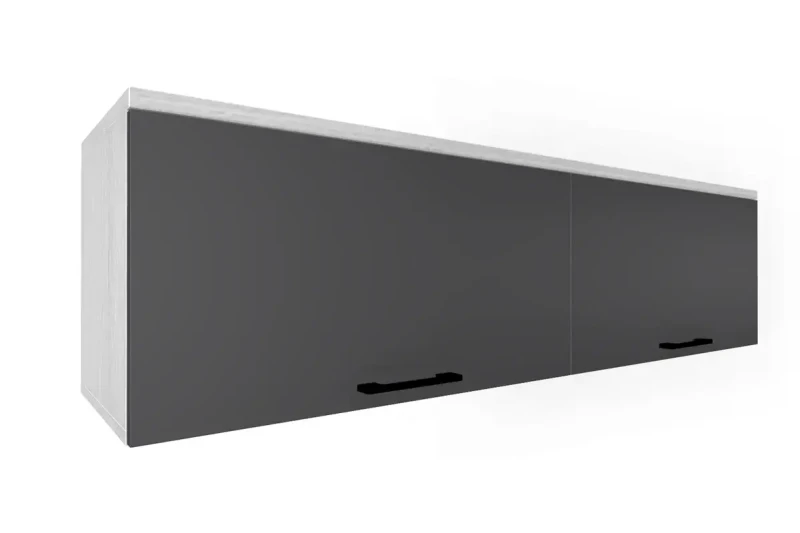 Антресоль АН-5043-СЯ-АМ (Снежный Ясень/Антрацит Матовый) в мебель-центре Озерцо