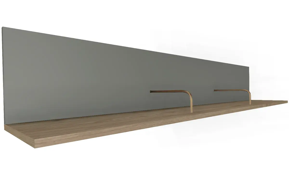 Гостиная Карина-12 (Гикори Джексон Светлый/Серый Оникс) — Мебель-центр Озерцо