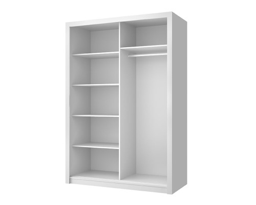 Милан, Шкаф 150. Цвет белый в мебель-центре Озерцо