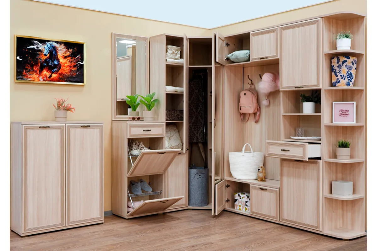 Тумба ТБ-1003 (Ясень Асахи) — Мебель-центр Озерцо