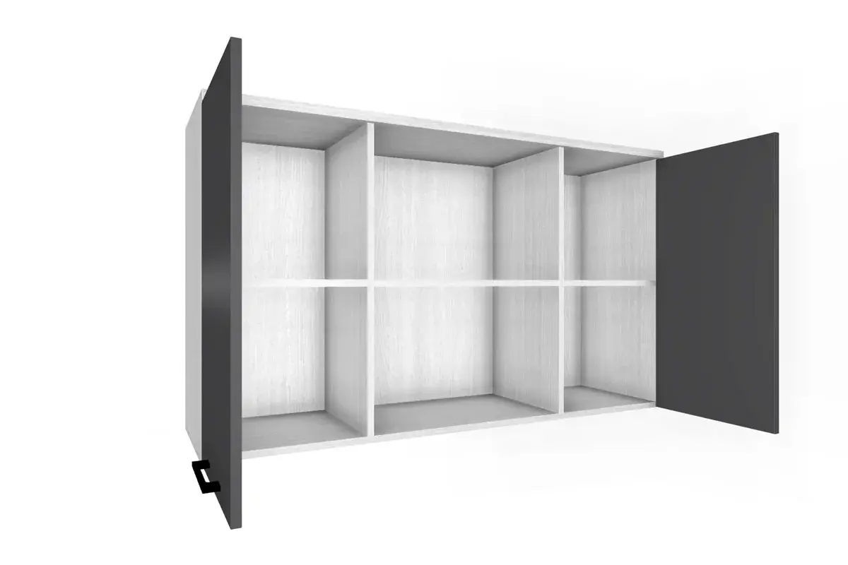 Антресоль АН-5025-СЯ-АМ (Снежный Ясень/Антрацит Матовый) в мебель-центре Озерцо