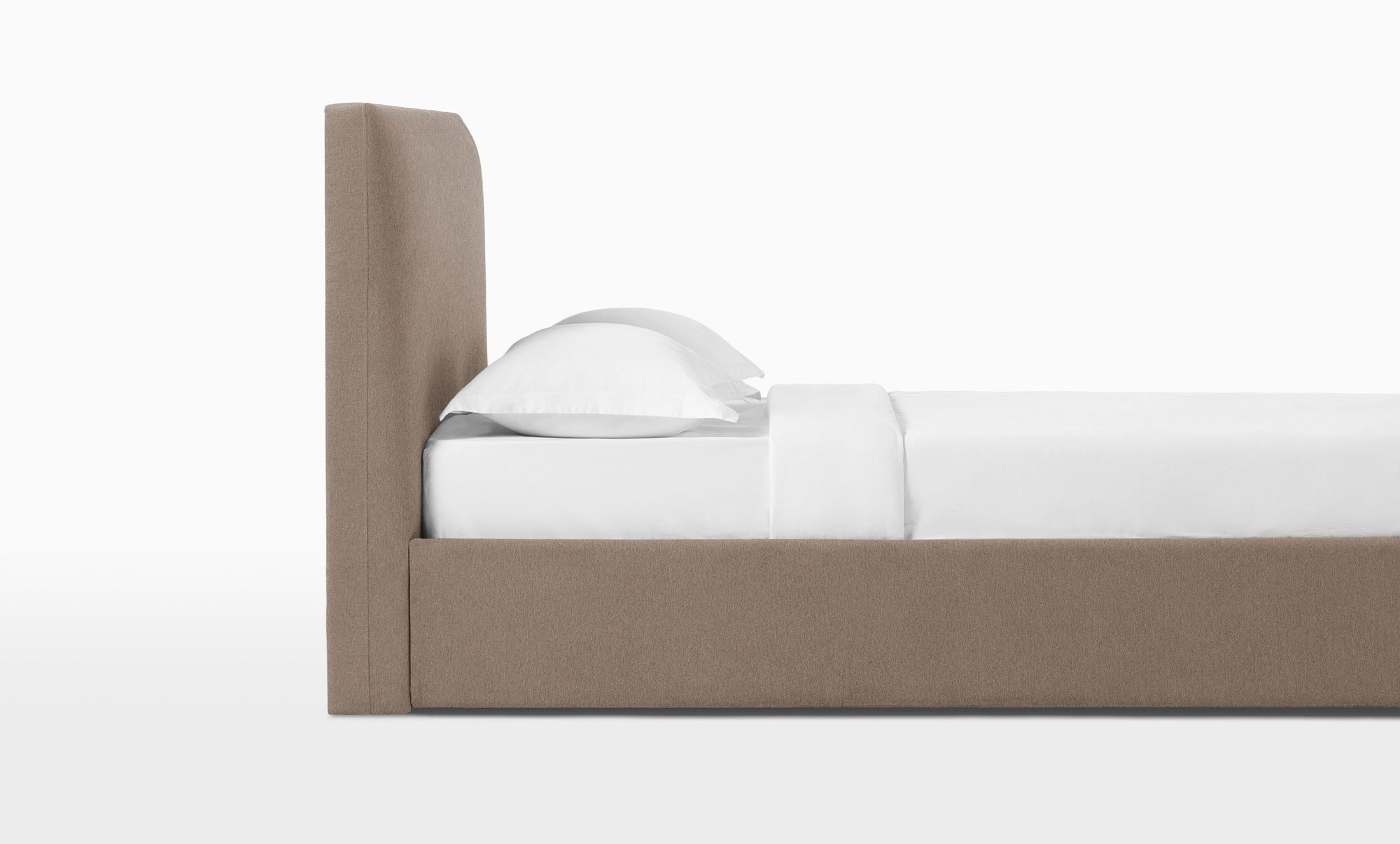 Кровать Adagio, ткань Prime Mocca, 200x200 - купить в Озерце