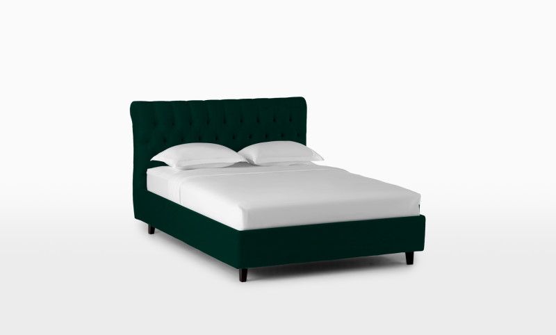 Кровать Allegro, ткань Sky Velvet 42, 120x200 - купить в Озерце