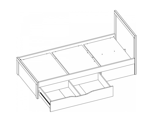 Кровать Анрэкс Магеллан 90-2 - купить в Озерце
