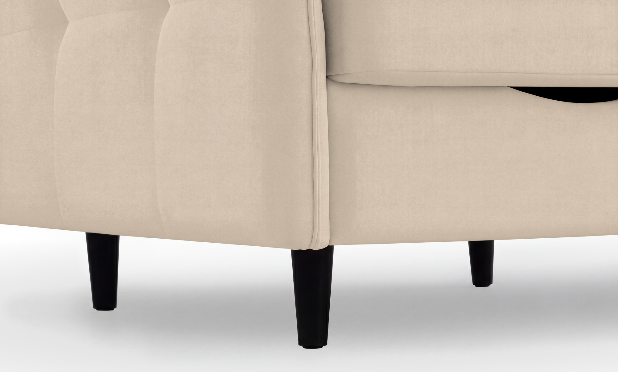 Кресло -кровать Amani Pro, ткань Sky Velvet 21 (подлокотник: 5 см) — купить в Озерце