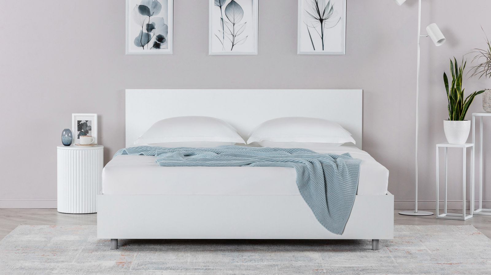 Кровать Story Pro, цвет Белый Премиум 90x200 - купить в Озерце