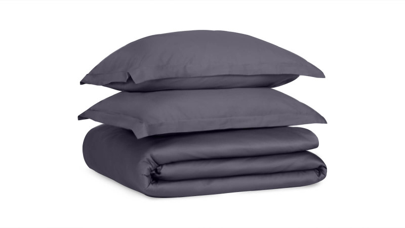 Постельное белье Askona Home, цвет Графит 200x220, без простыни в мебель-центре Озерцо