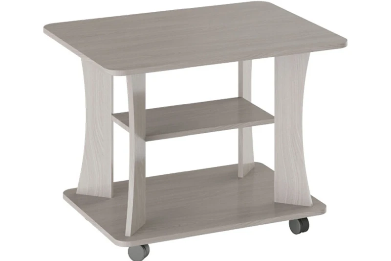 Стол журнальный Тип 8 (Ясень шимо) — Мебель-центр Озерцо