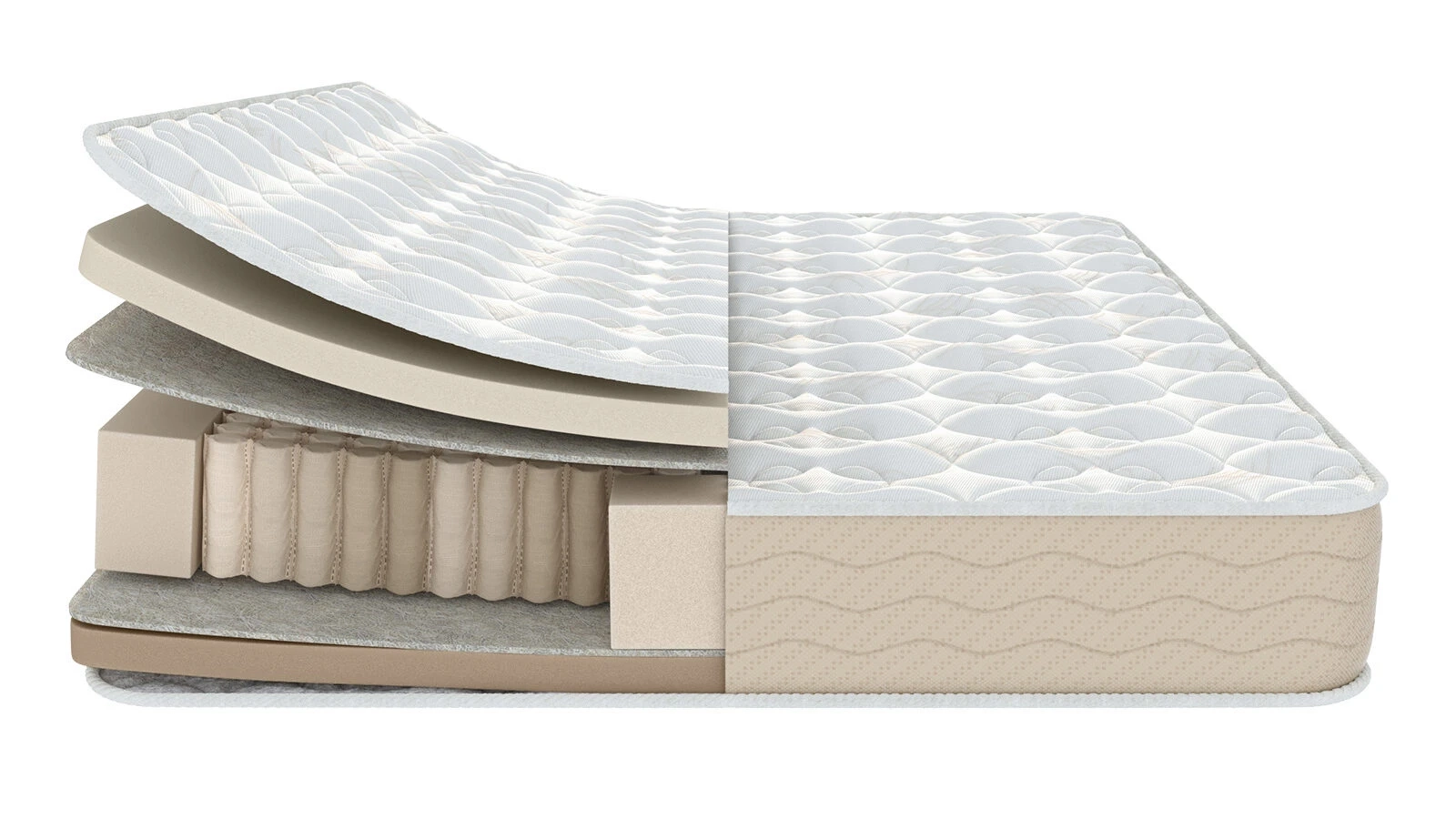 Матрас с разной жесткостью сторон Family Multi Comfort 120x200 - купить в Озерце