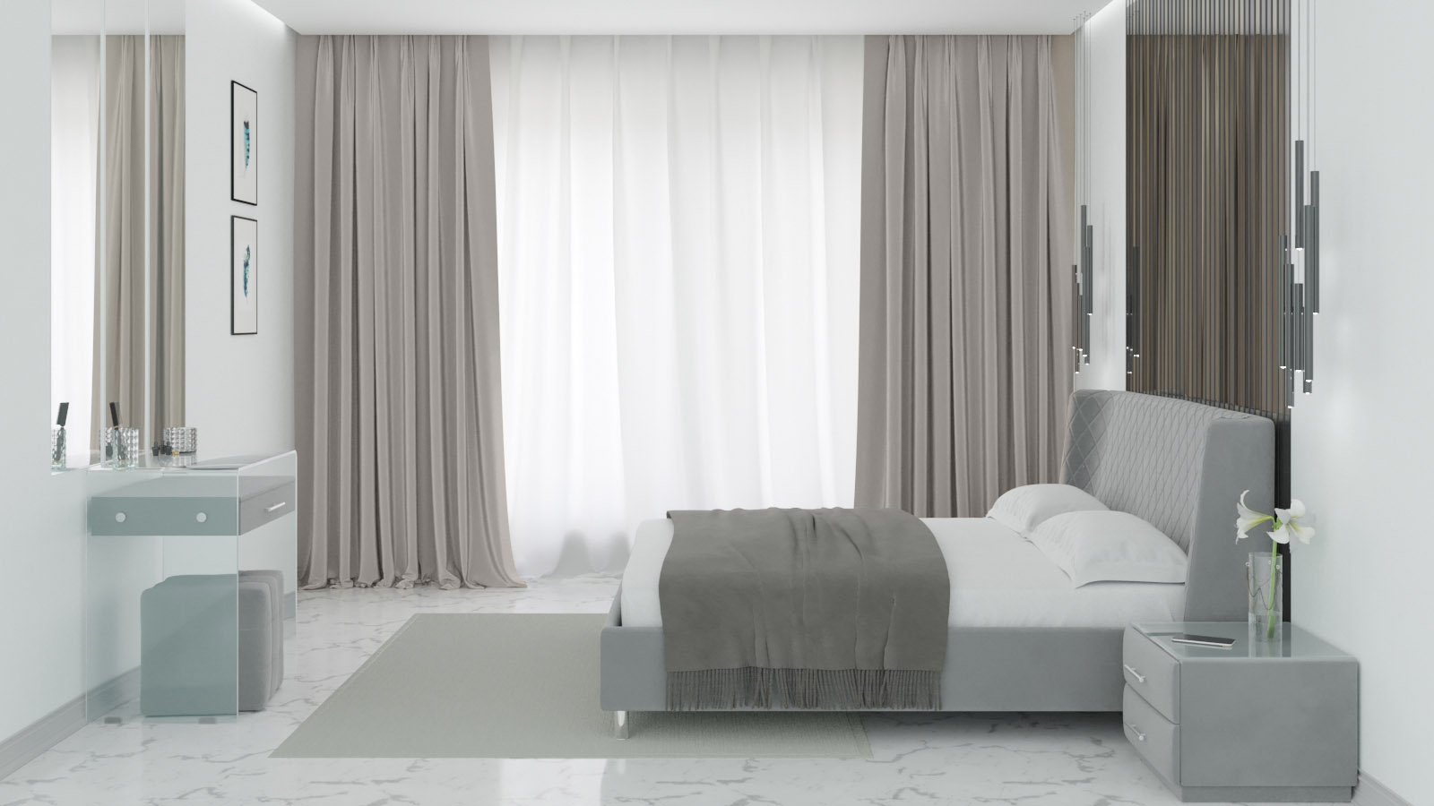 Шторы Blackout Glossy 2.0, цвет Дымчатый, 160x260 в мебель-центре Озерцо