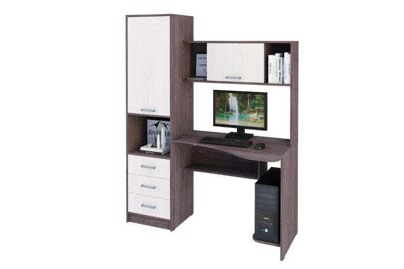 Компьютерный стол №18 — Мебель-центр Озерцо