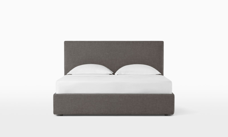 Кровать Adagio, ткань Lidot grey, 200x200 - купить в Озерце